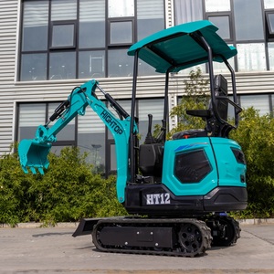 Mini-excavatrice HT12 1,2T à queue zéro, capacité de godet 0,025 m³ pour moteur Shandong Machinery City - Product Image 3