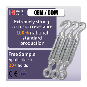 M6-M56 GB/DIN tiêu chuẩn kẽm/Thép không gỉ mở rộng móc cho thép xây dựng đồng bằng kết thúc móc mắt turnbuckles tensioner - Product Image 1