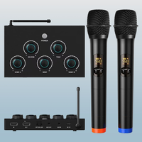 Système de cinéma à domicile mélangeur de karaoké récepteur optique Toslink TV canal de retour microphone sans fil professionnel mélangeur de karaoké