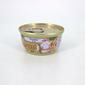 ชามอลูมิเนียมทรงกลมแหวนโลหะเคลือบดีบุกแบบดึงรูปมะเขือเทศปลาทูน่า - Product Image 3