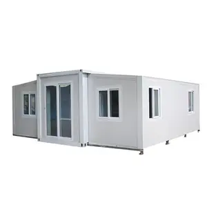 Tragbares Toilettengebäude 3-Schlafzimmer-Werkstatt fertighaus Qualitäts-Gadgets erweiterbares Containerhaus