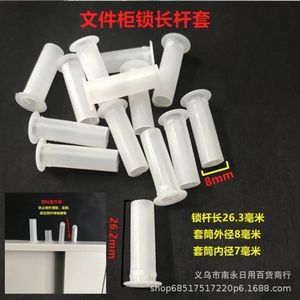 Manchon en plastique pour tige de serrure de classeur métallique, pour tiges courtes et longues, cylindre de serrure de mobilier de bureau, manchon de redressement de tige de tirage - Product Image 3
