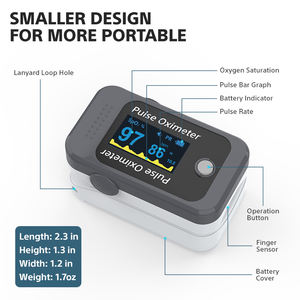Layar OLED Bersertifikat CE ROHS, Penjepit Jari Pulso Oximetro Spo2 PR <span class=keywords><strong>Pulse</strong></span> <span class=keywords><strong>Oximeter</strong></span> BM1000D <span class=keywords><strong>Pulse</strong></span> <span class=keywords><strong>Oximeter</strong></span> Kotak Hadiah Plastik Elektrik - Product Image 5