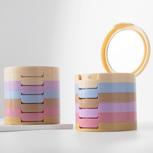 Phấn Mắt Nhiều Lớp Có Thể Xếp Chồng Bảng Phấn Mắt Rỗng Bảng Phấn Mắt Tròn Nhiều Màu Bằng Nhựa - Product Image 5