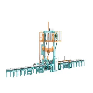 Kasry mesin las otomatis, peralatan fabrikasi struktur baja sinar H manufaktur Tiongkok T / I / H