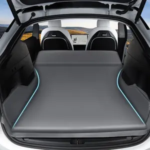 Auto Luchtbed Reizen Campingbed Voor Tesla Model 3 Y Traagschuim Draagbaar Slaapkussen Voor Tesla Accessoires