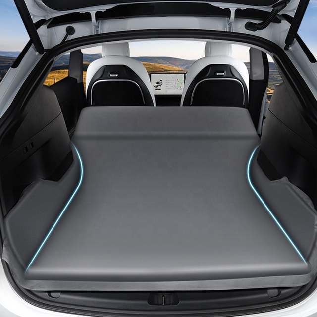 Car Air Mattress Travel Camping Bed for Tesla Model 3 Y Memory Foam Portable Sleeping Pad for Tesla Accessories