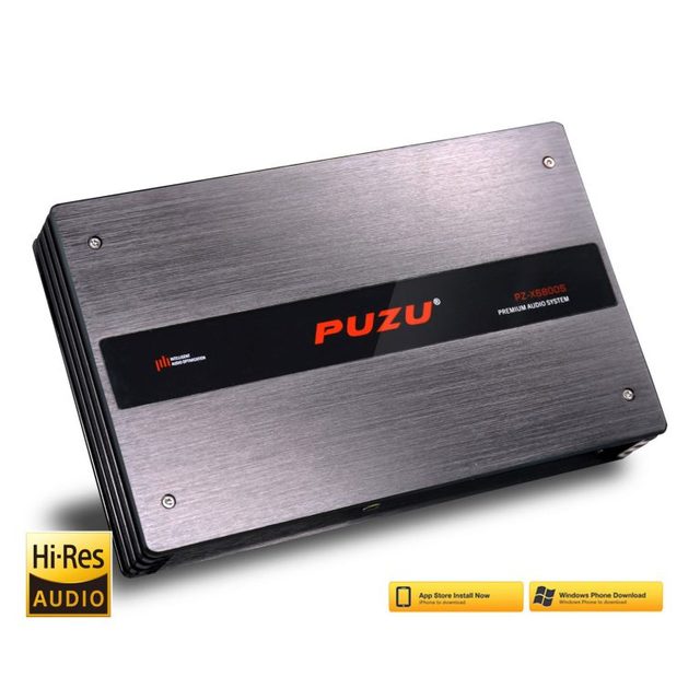 PZ-X6800S 10channels Car Audio DSP Amplifier 500W RMS Power for Premium Sound System Upgrade Support Plug&Play