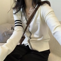 Cardigan personnalisé, veste en cachemire tricotée, pull en laine pour femme pour le début de l'automne, haut décontracté