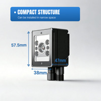 Sensor de Visión Integrado con IA SS4000, Obturador Global CMOS, Cámara Industrial Inteligente IP65 para Control de Calidad en Líneas de Ensamblaje
