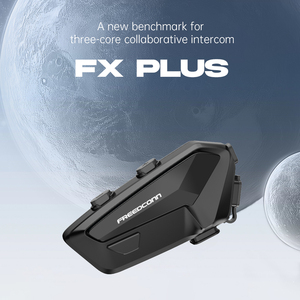 Intercomunicador para Motocicleta FreedConn FX PLUS con Alcance de 1.5KM, Malla para 16 Personas, Plástico ABS, Accesorios para Motocicleta, Auriculares, Intercomunicador para Casco - Product Image 2