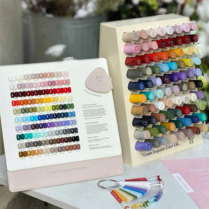 ROUNI 80 Warna Set <span class=keywords><strong>Gel</strong></span> Kuku Salon Kuku Terbaru Laris Manis Perlengkapan Seni Kuku Fashion <span class=keywords><strong>Gel</strong></span> <span class=keywords><strong>UV</strong></span> Non-Toksik Grosir - Product Image 1