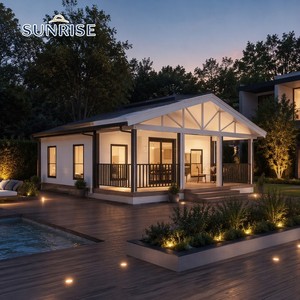 บ้านสำเร็จรูป SUNRISE ขนาด 20 ฟุต 30 ฟุต 40 ฟุต แบบขยายได้ บ้านสำเร็จรูปเคลื่อนย้ายได้ บ้านวิลล่าสำเร็จรูปแบบพับได้ บ้านเคลื่อนที่แบบขยายได้ - Product Image 1