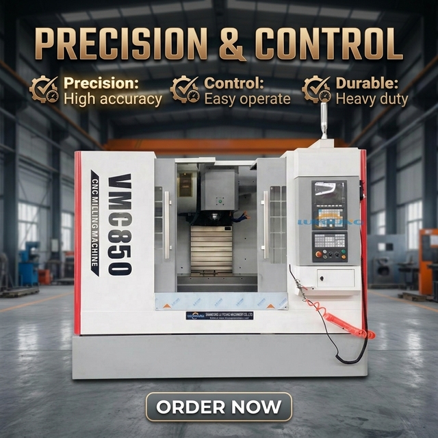 VMC850 China Factory Price 3 Axis Cnc Milling Machine Model