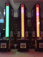 Machine de jeu d'arcade de type Mr Hammer Boxing à pièces, pour jeux d'amusement en intérieur, fabrication chinoise, avec système de récompense par tickets.