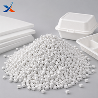 Talc 600-30-2 Qualité Standard Blanc Granulaire Masterbatch PP Chargé pour Film Soufflé/Moulage par Soufflage/Moulage par Injection Qualités Alimentaires