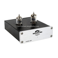 Fono Preamp RCA giriş çıkış MM fonograf preamplifikatör pikap için DC 12V düşük gürültü öncesi amp ev için ses Stereo kaydedici