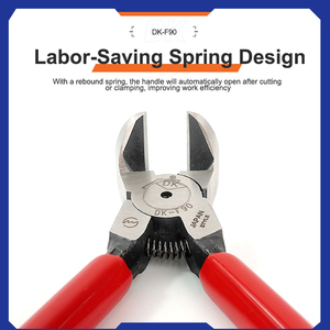 Alicates planos de ángulo recto Industrial Sunshine, herramienta de reparación de marco de cámara de teléfono móvil de cabeza plana, cortadores de Cable de anillo de acero - Product Image 5