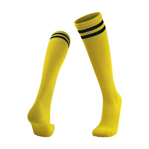 <span class=keywords><strong>Chaussettes</strong></span> longues classiques de football à poignée longue, Logo personnalisé, <span class=keywords><strong>chaussettes</strong></span> de football sur le genou pour garçons - Product Image 6