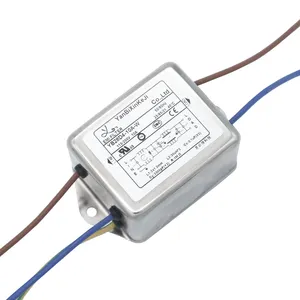 Huishoudelijke Apparaten Emi Filter 220V 10a Power Line Filter Eenfase Output Filter