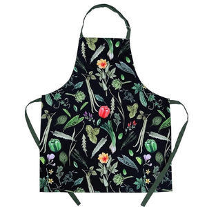 Direct from Factory Customizable <b>Men</b> & Women High Full Print Floral Adjustable With Pockets Kitchen <b>Apron</b> at wholesale price - Product Image 2
