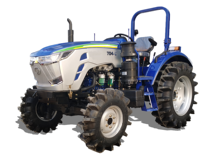 Traktor Roda Penggerak 4WD BABOSS Pertanian 70 HP Mesin Quanchai Pompa Motor Multifungsi untuk Membajak dan Menggemburkan Lahan Pertanian Kecil