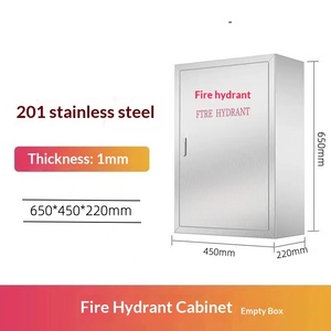 Empty Box 650x450x220mm Wall Mounted Indoor Outdoor Firefighting Equipment Storage Enclosure Empty box - Product Image 2