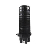 Boîtier de raccordement de fibre optique de type dôme à joint mécanique, corps en ABS PPR, IP65, 48 fibres, pour télécommunications aériennes extérieures