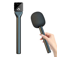 Microphone à Main Sans Fil Universel pour Interview, Enregistrement en Extérieur, DJ, Radio et Stations de Télévision