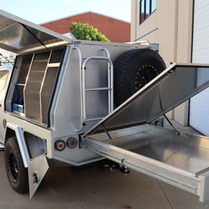 HERUI Customized Aluminum Truck UTE Canopy High Hood Waterproof Heavy Duty Dustproof <b>Tool</b> <b>Box</b> Powder Coated Lockable 2.5mm/3.0mm - Product Image 4