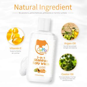 CURLYMOMMY DE SALUD bebé orgánico gel de ducha de champú cuidado del cabello para niños - Product Image 5