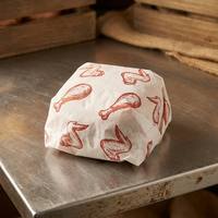 Folhas de papel anti-gordura personalizadas para catering, papel de embrulho para charcutaria com logotipo personalizado, preço de atacado, China