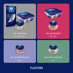 Maties XXL Morceaux de filet de hareng atlantique sélectionnés et assaisonnés 350 g légèrement salés à l'huile, Vente en gros directement du fabricant - Product Image 6