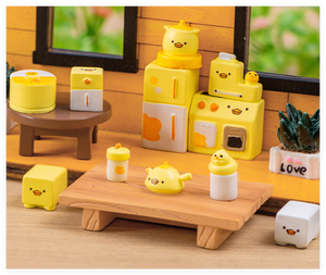 Juego de cocina para jardín, accesorios de resina de hadas, casa de muñecas Diy, estufa en miniatura, piedra de molino, tanque de agua, bolsas de grano, Cubo de lavabo, juguete 3D - Product Image 6