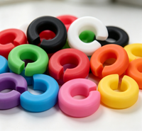 Manchon en caoutchouc silicone à anneau ouvert, protecteur de câble, passe-câble en caoutchouc personnalisé