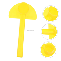Nouvel abreuvoir extérieur en plastique jaune en forme de bec de canard pour ruche, mangeoire d'entrée pour abeilles