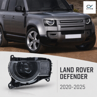 Pour Land Rover Defender 2020-2025 – Ensemble de phares à LED matriciels 12V 50W avec feux de jour DRL améliorés