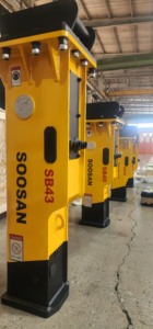 Nuevo martillo hidráulico tipo caja SB43 para cincel de componente de núcleo de construcción con cojinete de Motor de bomba de martillo para minería - Product Image 3