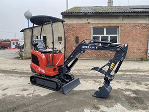Mini-excavatrice de 1 tonne ERE10pro, excavatrice compacte sur chenilles avec 120. Béquille de déviation pour l'agriculture et la construction - Product Image 5