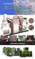 Le plus récent 100% fil de séparation machine de recyclage fil de cuivre granulateur prix petit fil de cuivre granulateur