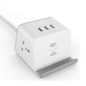 Ổ Cắm Điện Đa Năng Ổ Cắm Điện Trên Bàn Ổ Cắm Điện Không Dây 2 Chiều Ổ Cắm Điện USB Mở Rộng Ổ Cắm Điện 5V CN;GUA