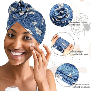 Afrikaanse Print Motorkappen Sexy Tulbanden Voor Dames Afrikaanse Patroon Kleur Print Prachtige Strik Dames Headwrap - Product Image 4