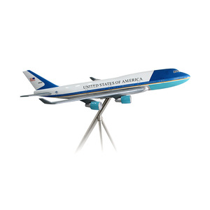 Enviado a nivel mundial B747 1,2 M modelo de avión de fibra de vidrio 120CM 747 coleccionista de aviación sueño regalo de lujo corporativo - Product Image 4