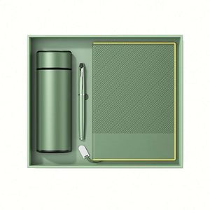 Ensemble cadeau unique : Carnets A5, agenda, stylos et clé USB pour les cadeaux promotionnels de Noël, d'anniversaire et de fêtes - Product Image 1