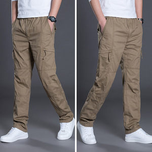 <span class=keywords><strong>Pantalon</strong></span> décontracté <span class=keywords><strong>grande</strong></span> <span class=keywords><strong>taille</strong></span> pour <span class=keywords><strong>homme</strong></span>, coupe droite, pour <span class=keywords><strong>homme</strong></span> corpulent - Product Image 3