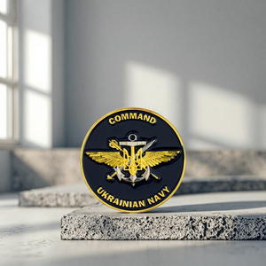 Moneta personalizzata doppia da sfida della dea del lato grazie per l'apprezzamento del servizio di Dio, moneta di smalto per la religione di gesù - Product Image 1
