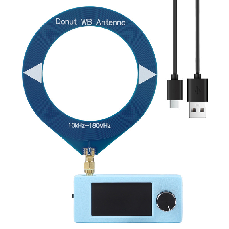 Macchina azzurra + antenna a ciambella + usb