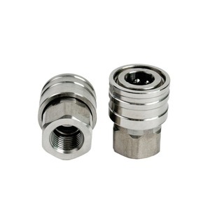 Conector Rápido de Acero Inoxidable M14 1.5 para Adaptador de Manguera de Agua de Lavadora de Alta Presión - Product Image 2