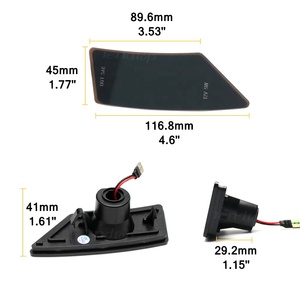 ไฟเลี้ยวแบบไดนามิก FetonAuto สำหรับรถฟอร์ด เรนเจอร์ XL <span class=keywords><strong>XLT</strong></span> ลาเรียต ปี 19-21 ไฟเลี้ยวข้างแบบเรียงลำดับ ไฟเลี้ยวข้างตัวถังรถ - Product Image 5