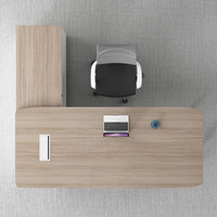 Bureau de direction luxueux et abordable : grand bureau de direction en bois, minimaliste et élégant, pour PDG et présidents